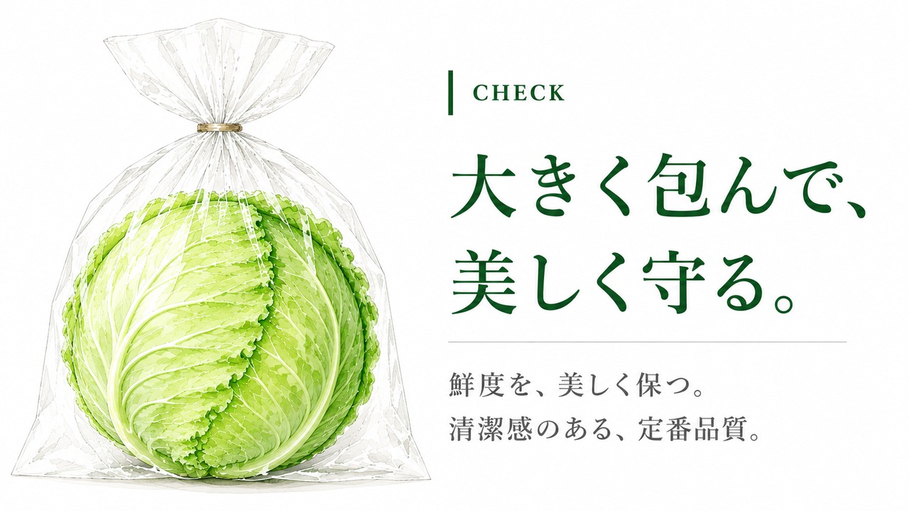 ボードン袋 業務用 スケッチイラスト
