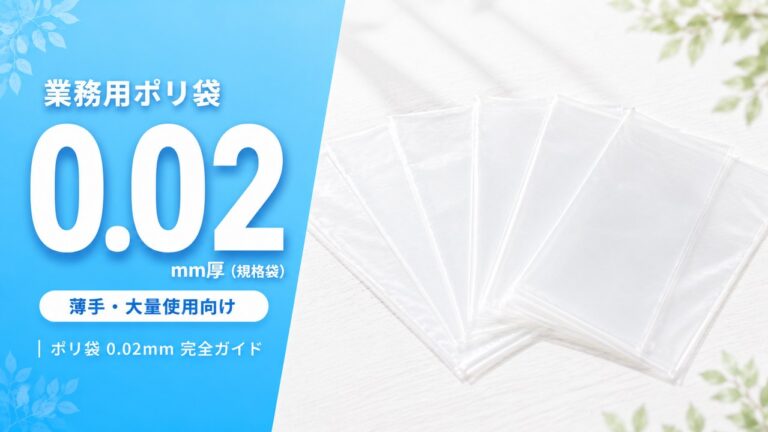 0.02mm 業務用ポリ袋