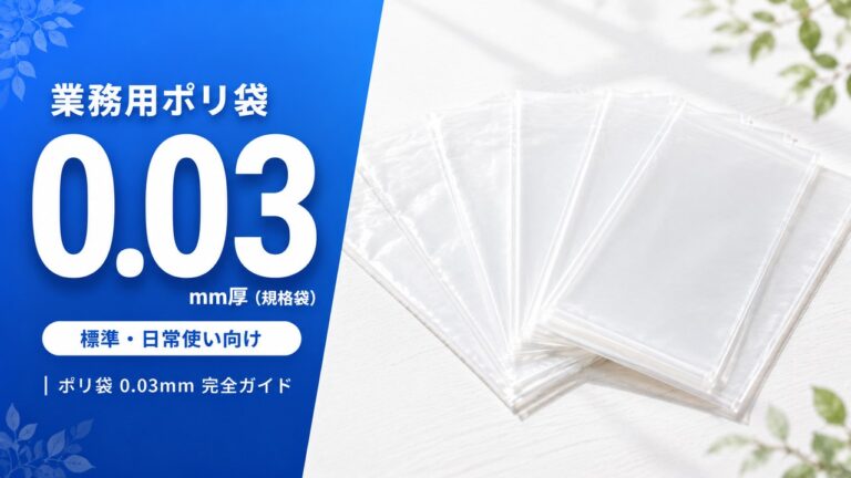 0.03mm 業務用ポリ袋