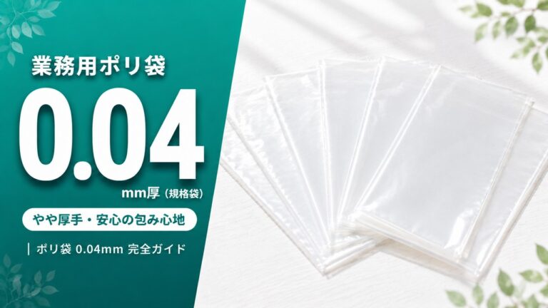 0.04mm 業務用ポリ袋