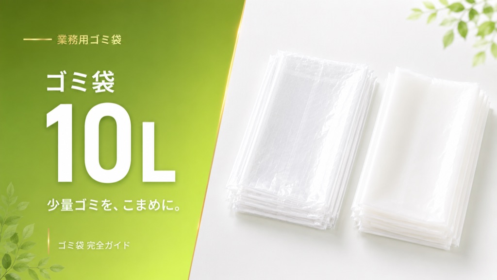 業務用ゴミ袋 10L 透明・半透明