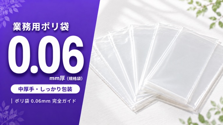 0.06mm 業務用ポリ袋